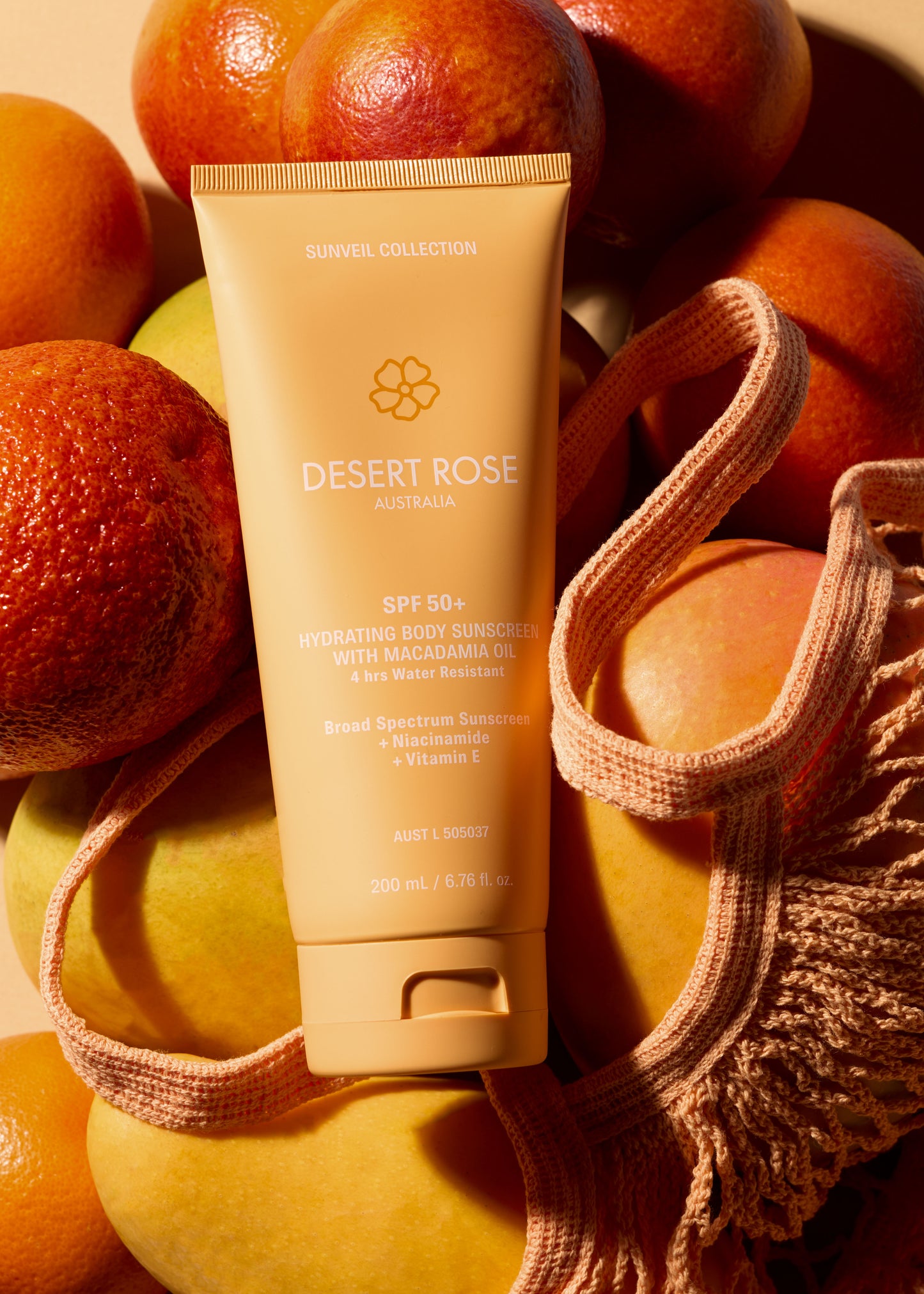 SPF 50+ Hydrating Body Sunscreen with Macadamia Oil