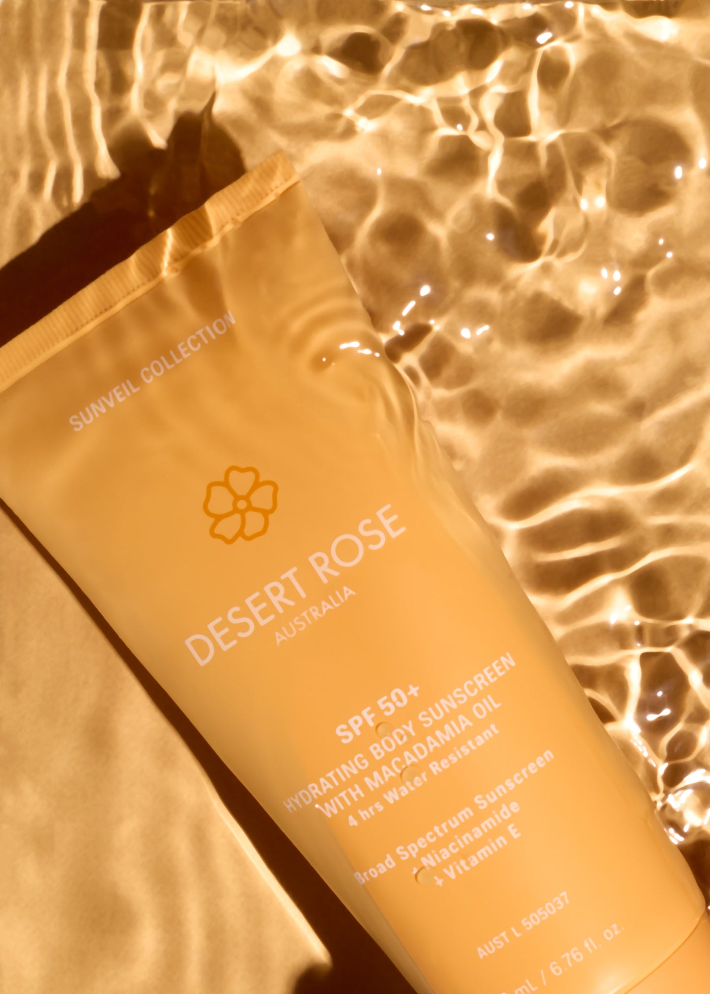 SPF 50+ Hydrating Body Sunscreen with Macadamia Oil