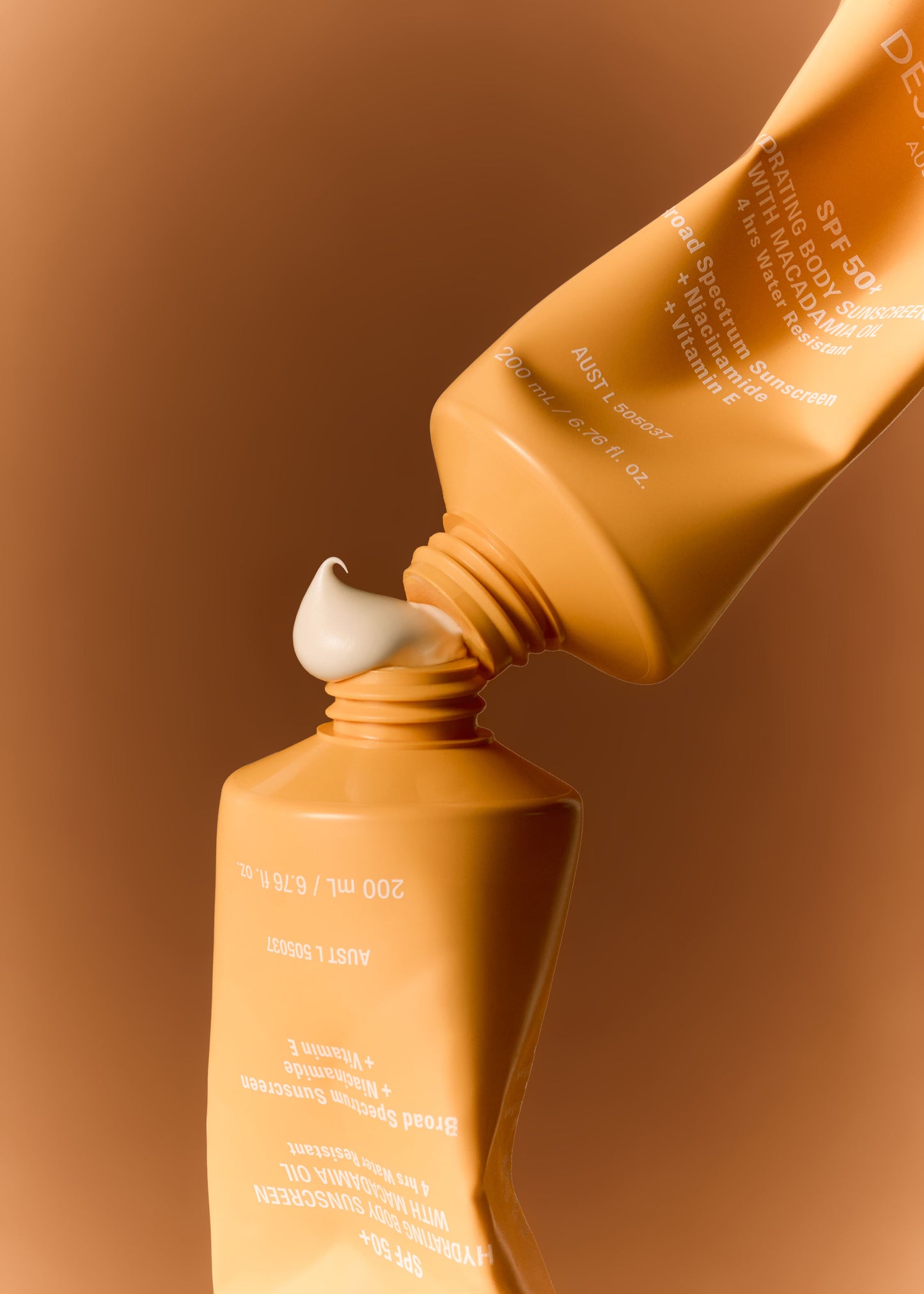 SPF 50+ Hydrating Body Sunscreen with Macadamia Oil